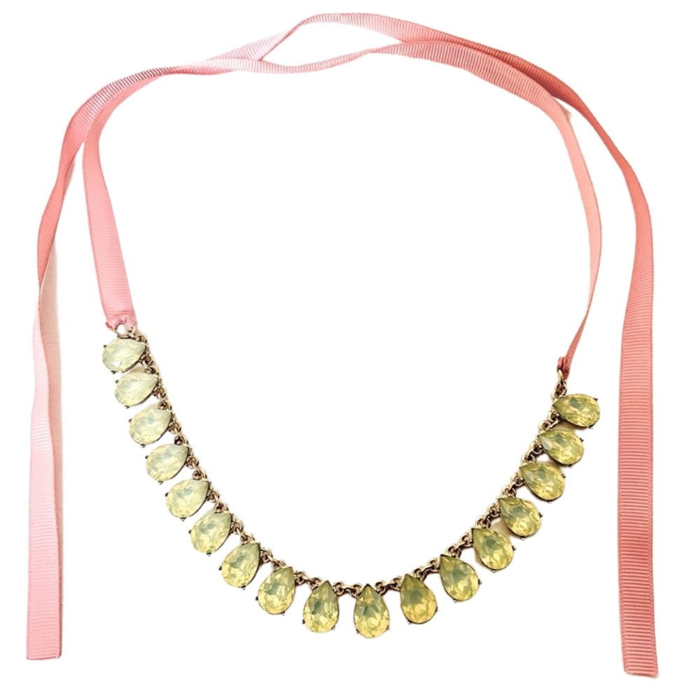 J. Crew Moonstone Statement Necklace